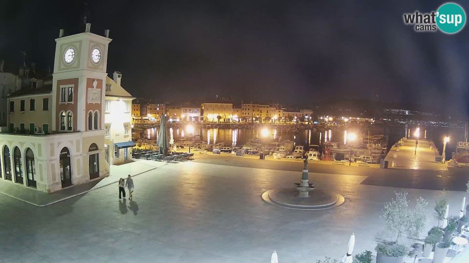 Live webcam: Main Square Livecam, Central square, Rovinj old town